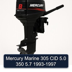 Mercury Marine 305 CID 5.0 350 5.7 1993-1997