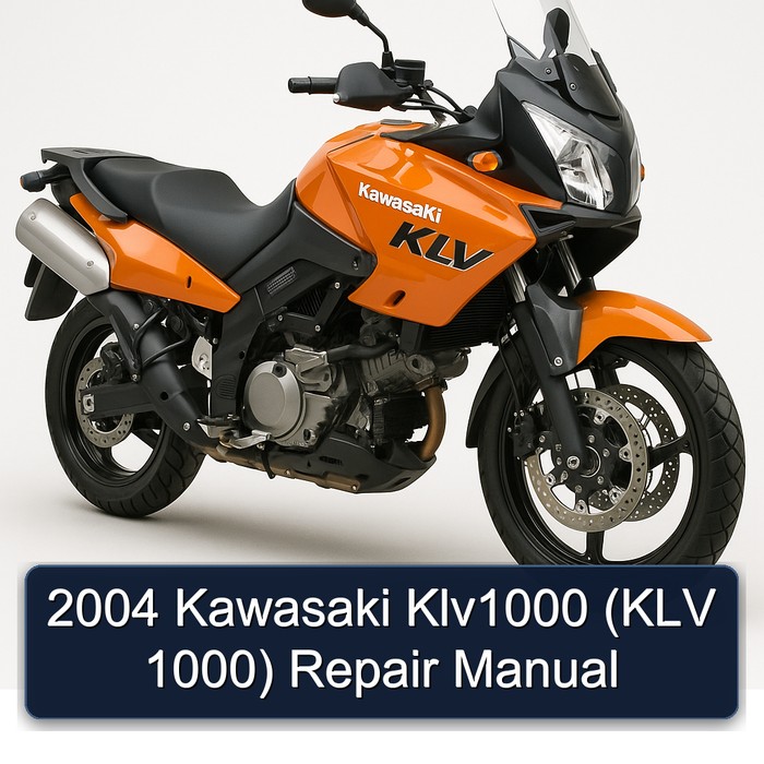 2004 Kawasaki KLV Models KLV1000 (klv 1000) Service Repair Workshop Manual PDF