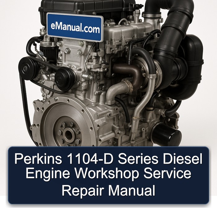Deutz D Series Perkins 1104- Diesel Engine Service Repair Workshop Manual PDF