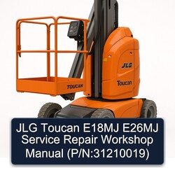 JLG Toucan E18MJ E26MJ (p/n:31210019) Service Repair Workshop Manual PDF