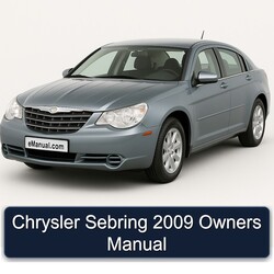 Chrysler Sebring 2009 Owners Manual 