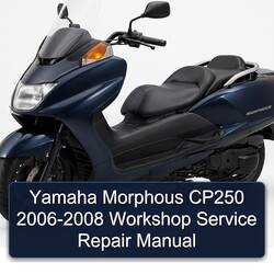 2006-2008 Yamaha Morphous CP250 Service Repair Workshop Manual PDF