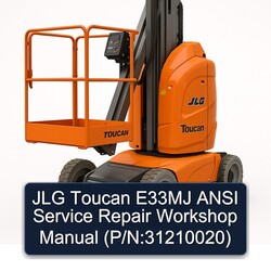 JLG Toucan E33MJ Ansi (p/n:31210020) Service Repair Workshop Manual PDF