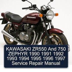 1990-1997 Kawasaki Zephyr ZR550 750 Service Repair Workshop Manual PDF