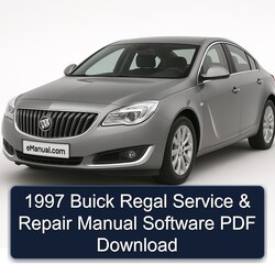 1997 Buick Regal Software Service Repair Workshop Manual PDF