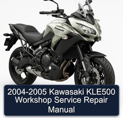 2004-2005 Kawasaki Versys KLE500 Service Repair Workshop Manual PDF