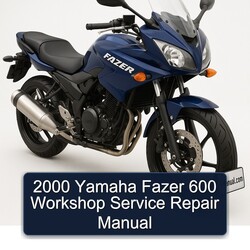 2000 Yamaha Fazer Service Repair Workshop Manual PDF