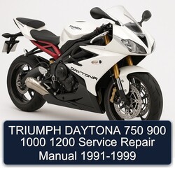 1991-1999 Triumph Daytona Service Repair Workshop Manual PDF