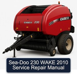 2010 SEA-DOO 230 Wake Service Repair Workshop Manual PDF