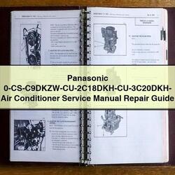 Air Conditioners Panasonic 0-cs-c9dkzw-cu-2c18dkh-cu-3c20dkh- Conditioner Service Repair Workshop Manual PDF