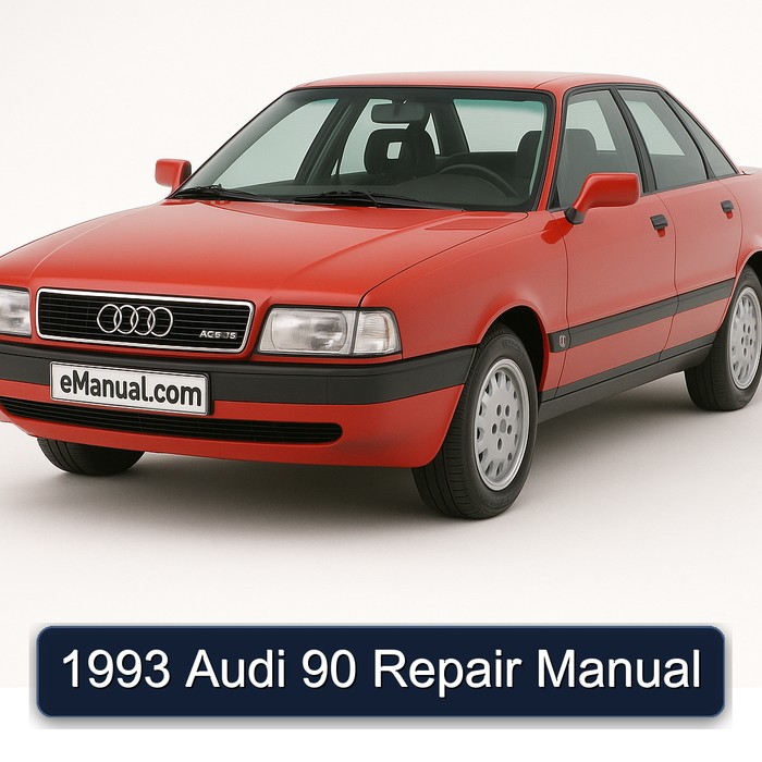 1993 Audi 90 Service Repair Workshop Manual PDF