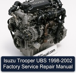 1998-2002 Isuzu N Series Trooper UBS Service Repair Workshop Manual PDF