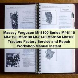 Massey Ferguson MF 8100 Series Tractors Service Repair Workshop Manual PDF