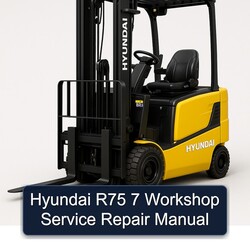 Hyundai R75 7 Service Repair Workshop Manual PDF