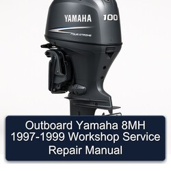 1997-1999 Outboard Yamaha 8MH Service Repair Workshop Manual PDF