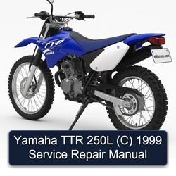 1999 Yamaha TTR Models 250L (C) Service Repair Workshop Manual PDF