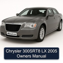 2005 Chrysler LX 300srt8 Owners Owner's Manual PDF