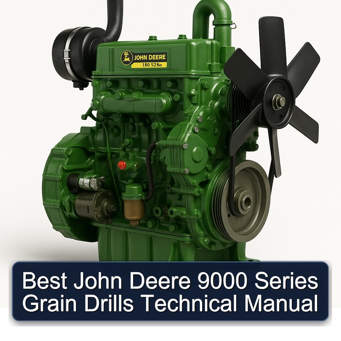 Best John Deere 9000 Series Grain Drills Service Repair Workshop Manual PDF