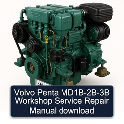 Volvo Penta Md1b-2b-3b Service Repair Workshop Manual PDF