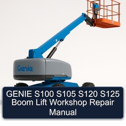 Genie S100 S105 S120 S125 Boom Lift Service Repair Workshop Manual PDF