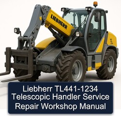 Liebherr TL441-1234 Telescopic Handler Service Repair Workshop Manual PDF