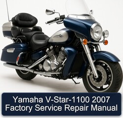 2007 Yamaha Royal Star Venture V-star-1100 Service Repair Workshop Manual PDF