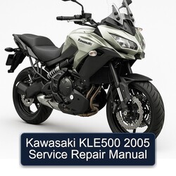 2005 Kawasaki Versys KLE500 Service Repair Workshop Manual PDF