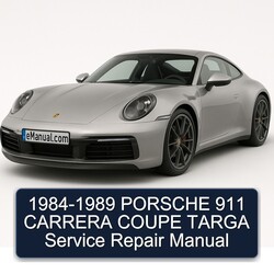 1984-1989 Porsche 911 Carrera Coupe Targa Service Repair Workshop Manual PDF