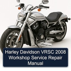 2008 Harley Davidson Vrsc Service Repair Workshop Manual PDF