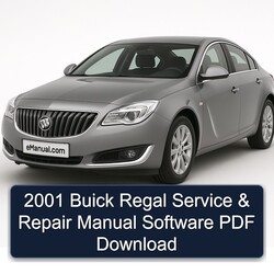 2001 Buick Regal Software Service Repair Workshop Manual PDF