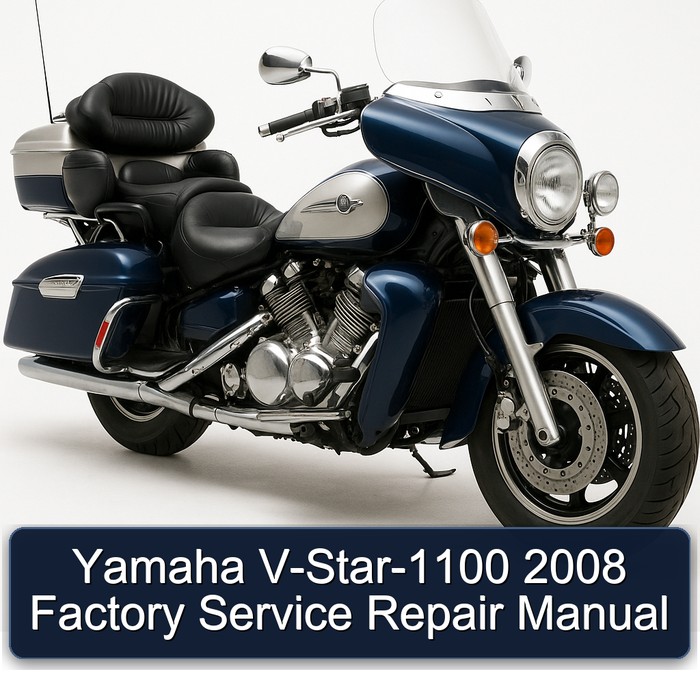 2008 Yamaha Royal Star Venture V-star-1100 Service Repair Workshop Manual PDF