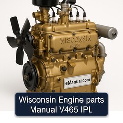 Wisconsin V465 Engine Parts IPL Catalog PDF
