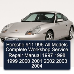 1997-2004 Porsche 911 996 All Models Service Repair Workshop Manual PDF