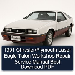 1991 Chrysler Laser /plymouth Eagle Talon Best Service Repair Workshop Manual PDF