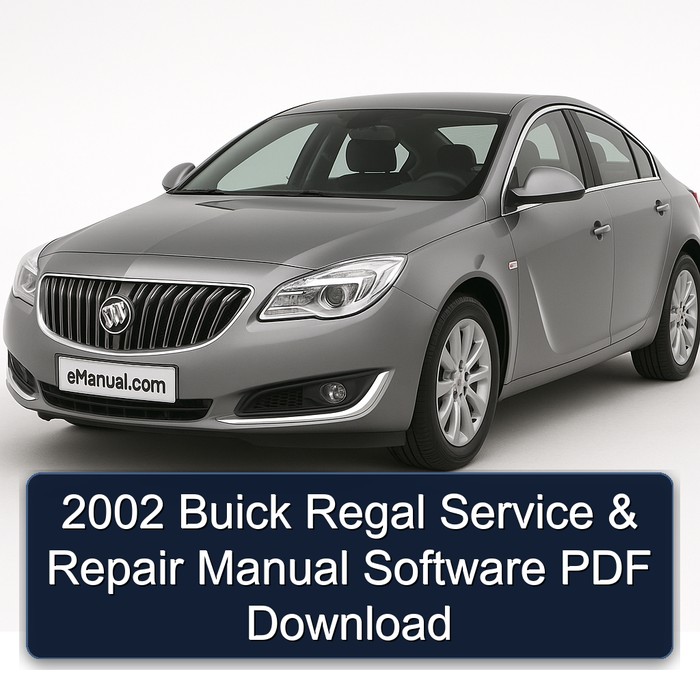 2002 Buick Regal Software Service Repair Workshop Manual PDF