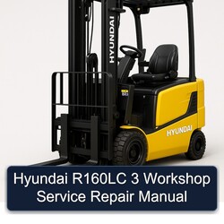Hyundai R160LC 3 Service Repair Workshop Manual PDF