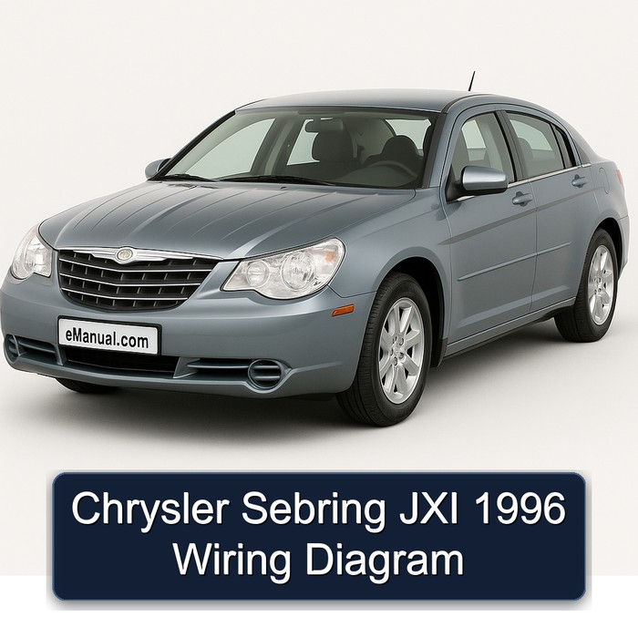 1996 Chrysler Sebring JXI Electrical Wiring Diagrams PDF