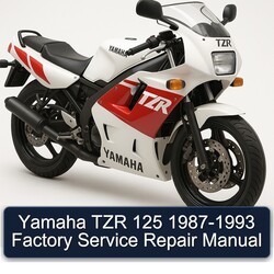 1987-1993 Yamaha TZR Models 125 Service Repair Workshop Manual PDF