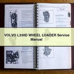Volvo L330D Wheel Loader Service Repair Workshop Manual PDF