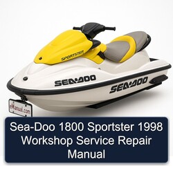 1998 SEA-DOO 1800 Sportster Service Repair Workshop Manual PDF