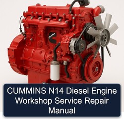 Cummins N Series N14 Diesel Engine Service Repair Workshop Manual PDF