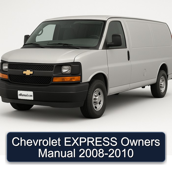 2008-2010 Chevrolet Express Owners Owner's Manual PDF