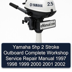 1997-2002 Yamaha 5HP 2 Stroke Outboard Service Repair Workshop Manual PDF