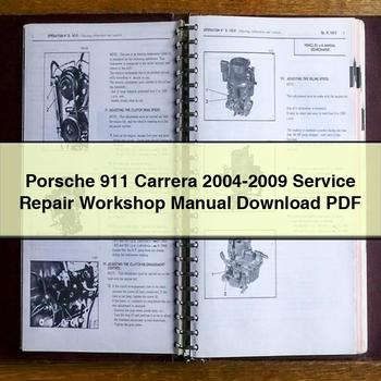 2004-2009 Porsche 911 Carrera Service Repair Workshop Manual PDF