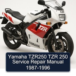 1987-1996 Yamaha TZR Models TZR250 250 Service Repair Workshop Manual PDF