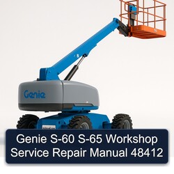 Genie S-60 S-65 48412 Service Repair Workshop Manual PDF