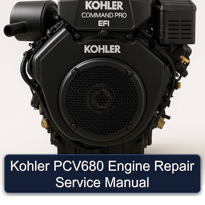 Kohler Command Pro EFI Models PCV680 Engine Service Repair Workshop Manual PDF