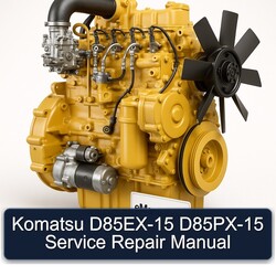 Komatsu Series Manuals D85EX-15 D85PX-15 Service Repair Workshop Manual PDF