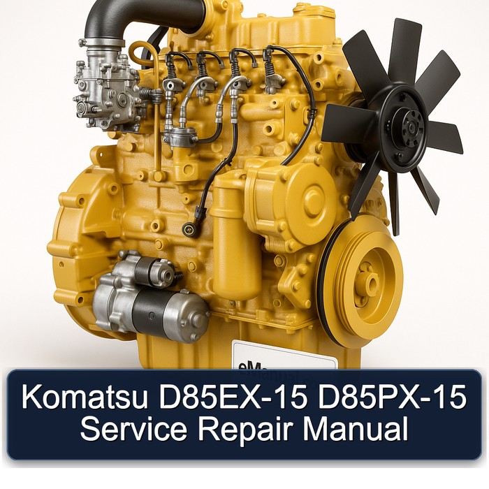 Komatsu Series Manuals D85EX-15 D85PX-15 Service Repair Workshop Manual PDF