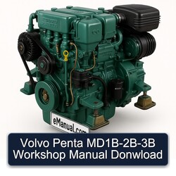 Volvo Penta Md1b-2b-3b Donwload Service Repair Workshop Manual PDF